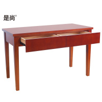 是尚 实木书桌 实木书桌椅 宿舍书桌 书桌椅(一桌一椅)
