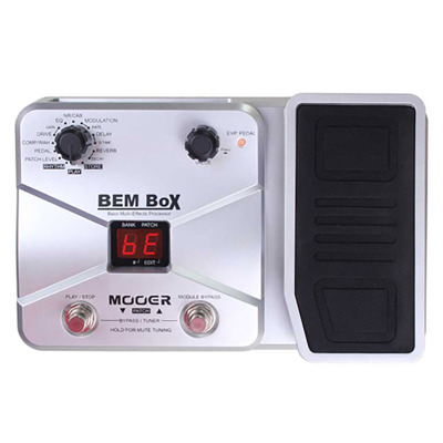 沃森正品行货MOOER魔耳BEM-BOX低音吉他综合效果器贝司效果器