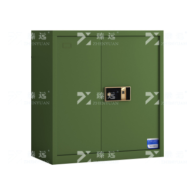 臻远 ZYJJ-80081 单节保密柜 绿色指纹锁 长900*宽420*高960 单位:1台