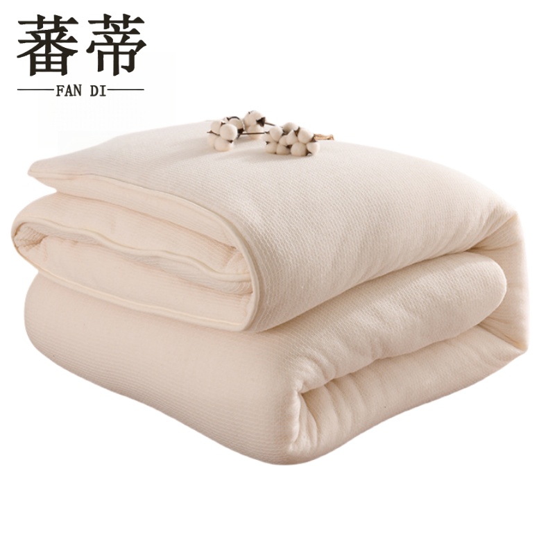 蕃蒂棉絮棉花被芯1.8*2米/6斤 条