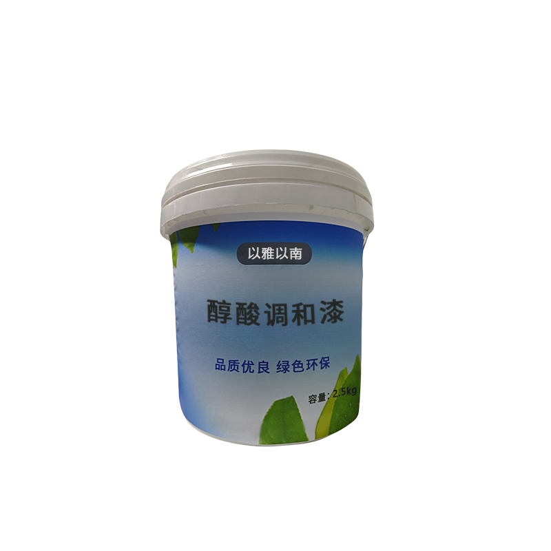 以雅以南 醇酸调和漆C03-3 红 2.5KG/桶