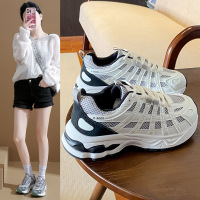 ins韩版新款老爹鞋女秋季跑步休闲鞋厚底增高鞋_1_914