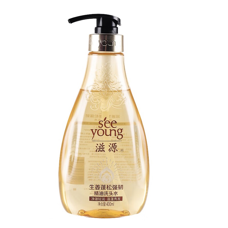 滋源生姜蓬松强韧精油洗头水400ml(单位:瓶)香槟金