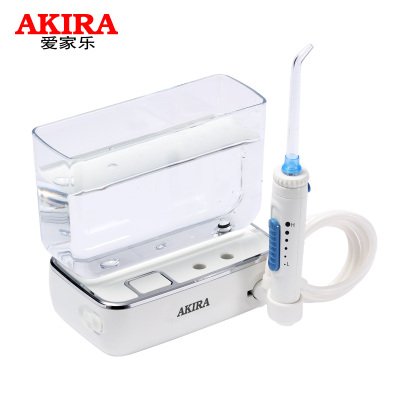 新加坡爱家乐(AKIRA)冲牙器家用洗牙器电动水牙线便携洗牙机6档调节牙结石牙缝清洁