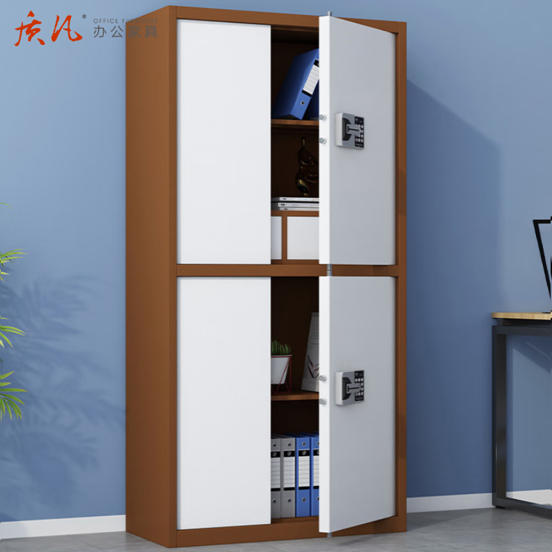 质凡保密柜智能密码锁通双节带抽 ZF-BMG091/1850*900*420mm厚度0.8mm