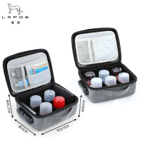 猎豹 印章盒财务印章公章收纳包印鉴包6格 P32-6/个