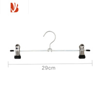 三维工匠衣柜家用晒裤衣架裙夹内衣夹子不锈钢强力裤子晾衣架挂裤架