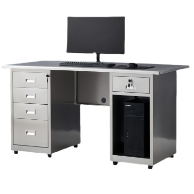 攸形201不锈钢阅览桌1400*700*750mm台