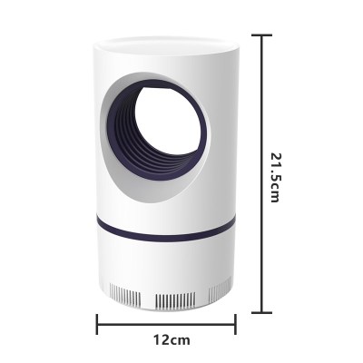 三维工匠灭蚊灯家用室内静音全自动插电吸入式物理驱防蚊孕妇婴儿适用宿舍家用车载通用款可拆装usb接口三维星空-白色