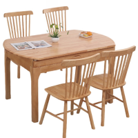 依韵珂餐桌一桌四椅135*85*75cm套