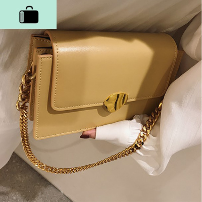 淡雾灰蓝色腋下包包女新款2019夏天百搭链条单肩斜挎小包NEW LAKE女斜挎包