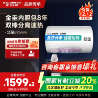 AO史密斯佳尼特 60升电热水器 金圭内胆8年免费包换 双棒分离速热 可遥控大屏 CTE-60TT-B 储水式