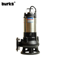 burks 中美博克斯 BQG-312化粪池集水坑切割式铰刀式切割泵绞碎泵潜水泵污水泵产地台湾