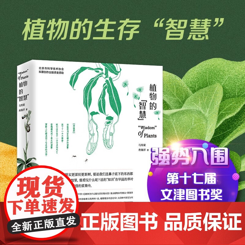 植物的智慧 马炜梁等 著 科普读物