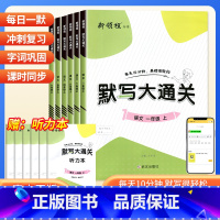 默写大通关 二年级下 [正版]2024版新领程默写大通关1一2二3三4四5五6六年级上册语文人教版小学同步专项训练辅导资