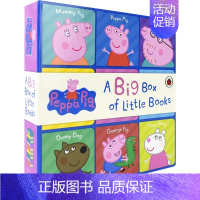 小猪佩奇手掌书 9册 [正版]Peppa Pig Peppa's Busy Day 小猪佩奇忙碌的一天 认识时间纸板书