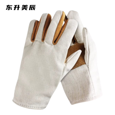 东升美辰 衬皮手套均码 DS-XS274 双