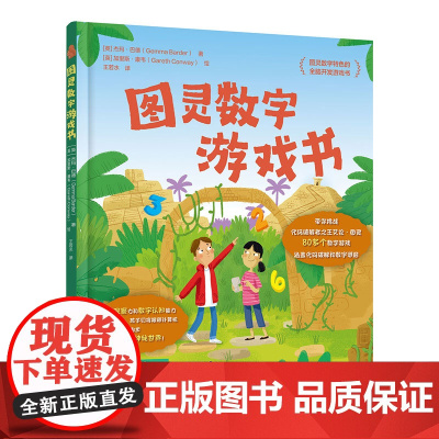 图灵数字游戏书 6~12岁儿童全脑开发游戏书 儿童观察能力逻辑思维能力培养 图灵数学特色趣味数字游戏 儿童数学思维开发培