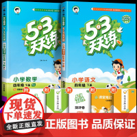 2025新版53天天练四年级下册语文数学同步练习册人教部编版试卷测试卷全套5+3五三5.3全优卷同步训练题课本教材一课一