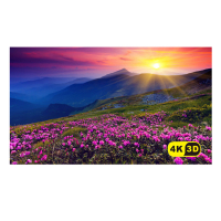 经科JK画框幕布无边框H3-AT/W2投影机投影仪透声白幕133寸2.35:1