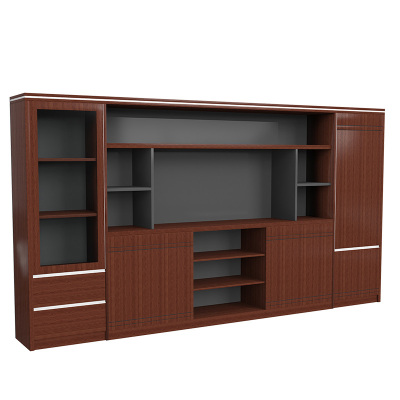 合祥源 博古架书柜文件柜 3690*450*2000mm 组