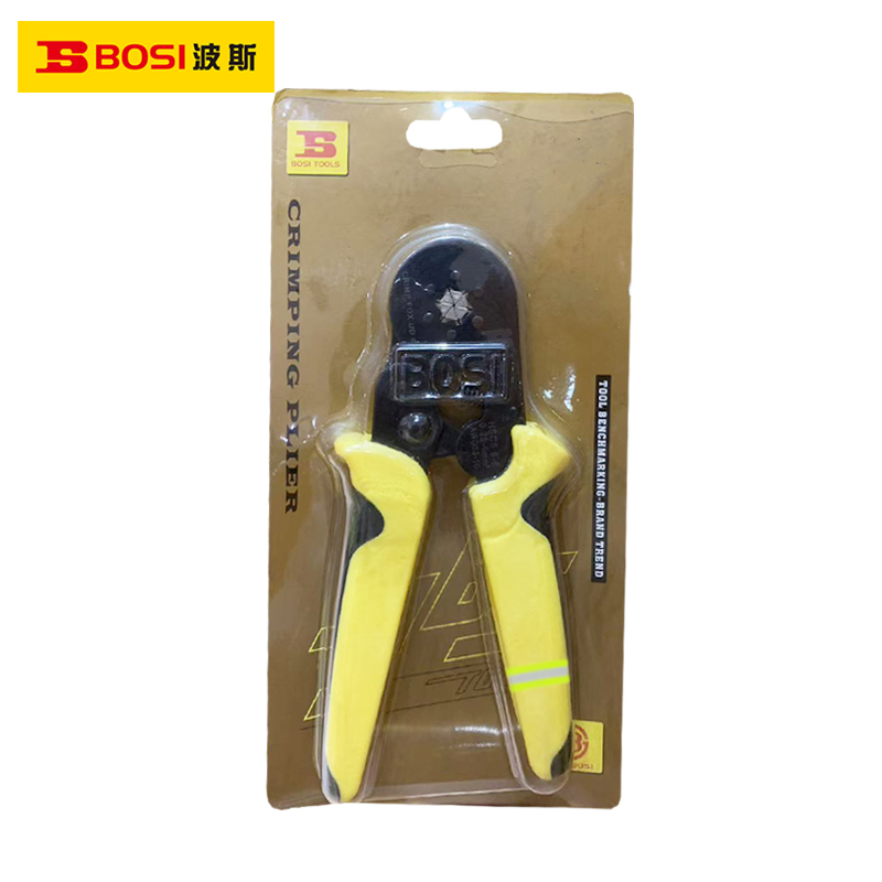 波斯(BOSI) 荧光系列套管式专用压线钳 0.25-6mm² 把