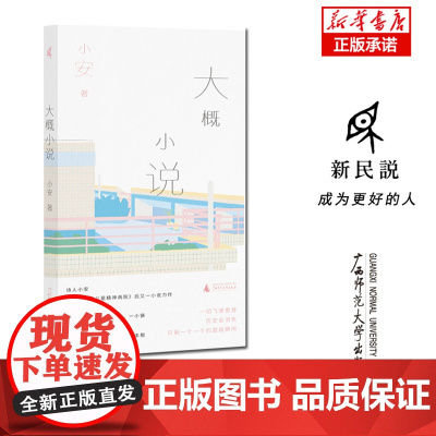 新民说 大概小说 小安/著 女性 当代文学 长篇小说 四川方言 对话体 婚姻 疾病 家庭 梦境 广西师范大学出版社