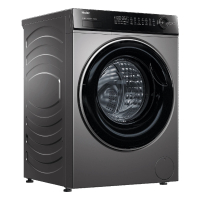 海尔全自动滚筒洗衣机XQG100-BDE518S 10kg智能APP操控1级能效银灰独立式
