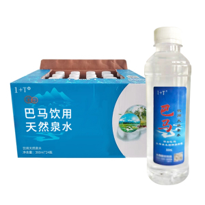 1+T 巴马饮用天然泉水 360ml*24瓶/箱