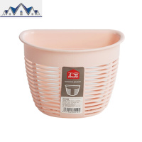 挂钩收纳篮小浴室挂篮筐厨房卫生间塑料澡篮子收纳筐壁挂式置物篮 三维工匠