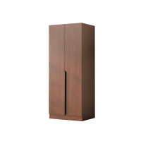 苏宁 质凡 实木衣柜卧室家用衣橱简约储物柜组合/ZF-YG008/800*550*2000