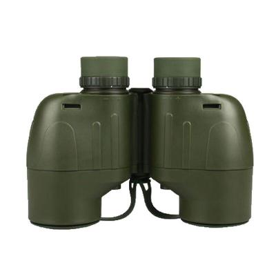 户外装备迷彩航海作战双筒望远镜带分划板高清训练望眼镜迷彩色7*50