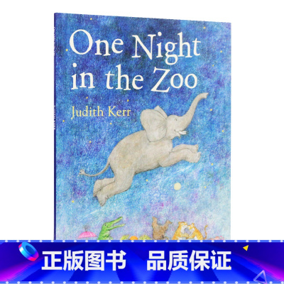 [正版]动物园奇妙夜 进口英文原版绘本 One Night in the Zoo 想象力培养 儿童英语启蒙认知亲子共读