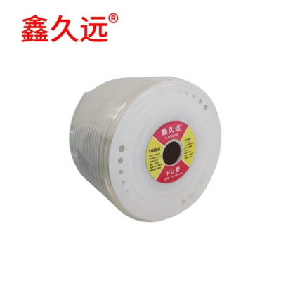 鑫久远 PU风管 气管 红 蓝 透明 6.5x10x100m XJY65100 盘