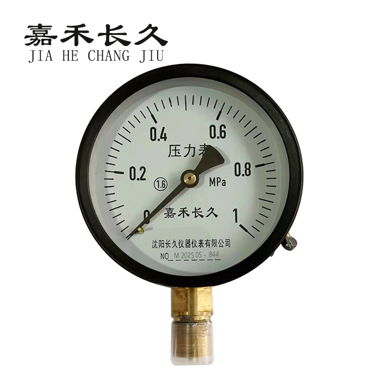 嘉禾长久/普通一般压力表/Y100 0-1MPA/个