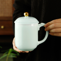 八方礼 龙泉青瓷元首杯(影青)