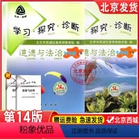 思想政治 七年级/初中一年级 [正版]2024学习探究诊断 道德与法治七年级上册下册第14版 十四版 2本 学探诊 7年