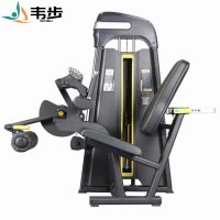 韦步EM1017商用坐姿式后勾腿腿部弯举腿部屈伸下压伸展器械