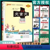 初中学霸:文言文 初中通用 [正版]PASS绿卡初中文言文图文详解七八九年级上册下册人教版初中文言文全解初中通用文言文全