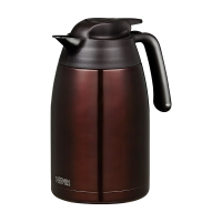 膳魔師保温壶水壶大容量家用不锈钢办公热水瓶保温瓶真空暖水壶THV 咖啡色 1.5L