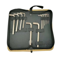 渤防(BOFANG)1096 防爆内六角十一件套套装无火花内六角组套