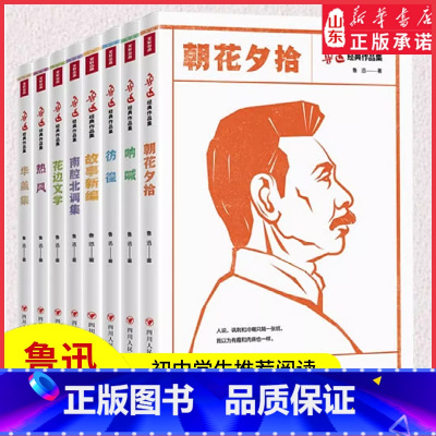 [正版]鲁迅全集经典必读作品集朝花夕拾呐喊热风彷徨花边文学华盖集南腔北调集初中学生六七八年级课外阅读杂文集小说 书店书