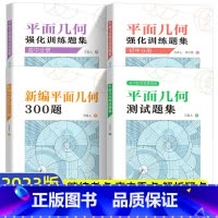 平面几何强化训练+300题(4册) 高中通用 [正版]中科大 初中数学平面几何强化训练题集 初中分册 万喜人解题规律方法
