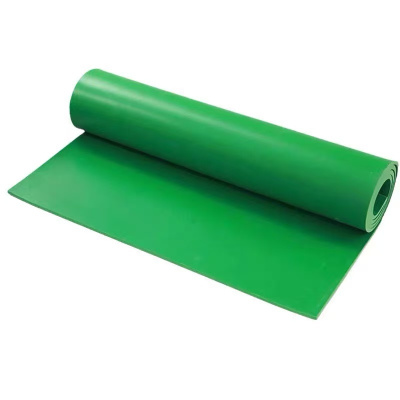 伟鹏双兴绿色绝缘橡胶板防滑耐磨橡胶垫 2mm(1米*12米*50公斤 )卷