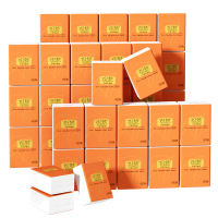 织梦手帕纸 便携式实惠压花随身装抽取式手帕纸每包6片装10包每条 柔韧厚实湿水不易破 母婴可用 餐巾纸 20条装