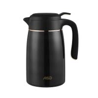 爱仕达(ASD)典雅系列保温壶304不锈钢真空保温壶办公居家两用大容量水壶RWS20P3J-B