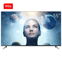 TCL 官方旗舰 55V3 (55英寸)吋 三十核64位 杜比+DTS双解码 4k超高清液晶平板电视