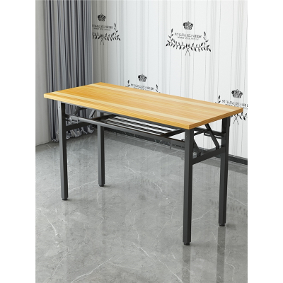家用折叠桌长方形学习书桌闪电客培训桌户外摆摊桌会议桌长条桌简易餐桌