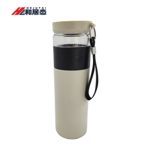 和居态 不锈钢高颜值茶水分离保温杯 白500ml 个