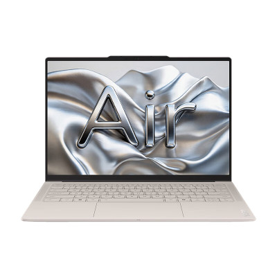 联想(Lenovo)YOGA Air14 AI元启14英寸AI PC轻薄笔记本电脑 英特尔酷睿 UItraX9-388VH 32G 1T 2.8k OLED 云绢白